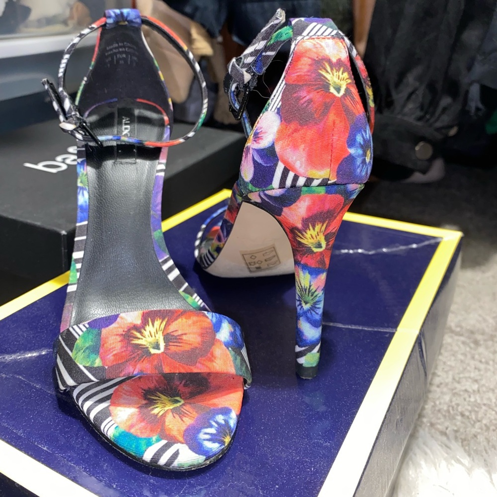 Floral Aldo Heels
